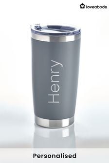 Personalised Travel Mug by Loveabode