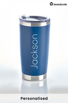 Personalised Travel Mug by Loveabode