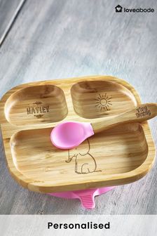 Personalised Feeding Wooden Plate