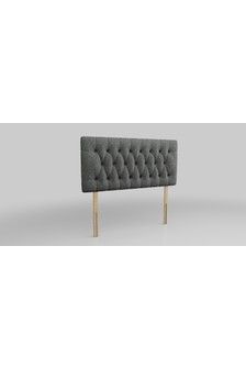 Casual Boucle/Charcoal Parisian Headboard