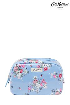 Cath Kidston Blue Clifton Rose Cosmetic Bag