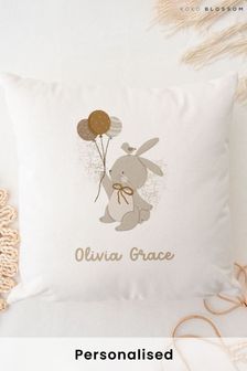 Personalised Bunny Baby Cushion by Koko Blossom