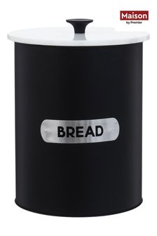 Maison by Premier Black Liberty Bread Bin