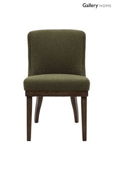 Gallery Home Set of 2 Green Kenneth Dining Chairs
