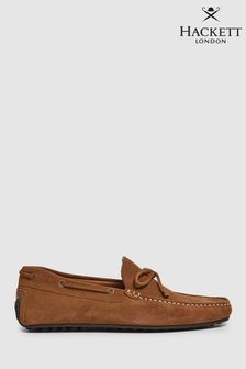 Hackett London Men Regular Brown Shoes