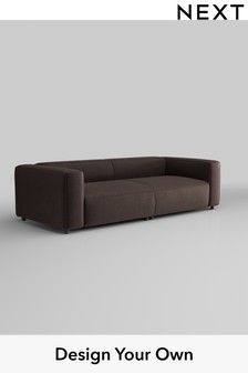 Plush Chenille/Dark Espresso Alva Deep Sit