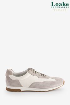 Loake Linfold White Trainers