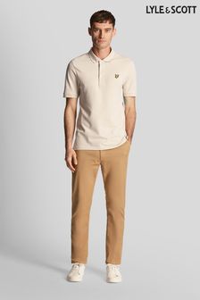 Lyle & Scott Cream Anfield Chino Trousers