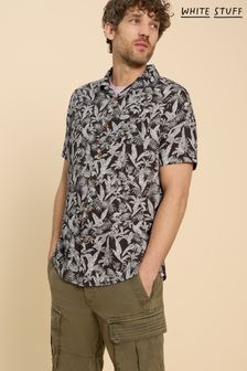 White Stuff Black Monkey Printed Shirt