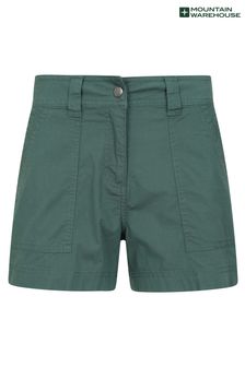 Mountain Warehouse Green Womens Coast Lightweight Outdoor Shorts