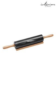 Interiors by Premier Black Marble Rolling Pin