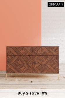 Swoon Brown Norrebro Chest of Drawers