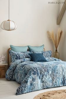 Harlequin Blue Acropora Duvet Cover