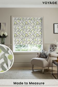 Voyage Sage Green Blackout Enso Made to Measure Roller Blind