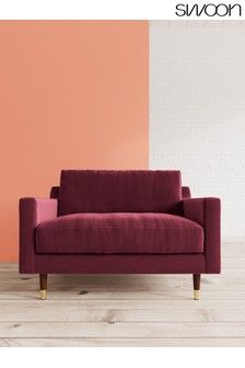 Easy Velvet/Bordeaux Rieti by Swoon