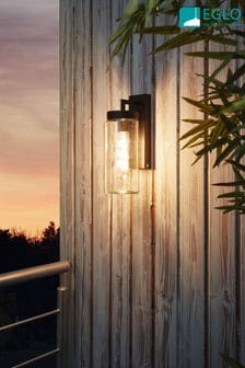 Eglo Black Bovolone Modern Outdoor Wall Light