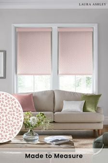 Off White Blush Pink Sycamore Made To Measure Roller Blind