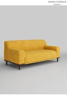 Cotton Rich Velvet/Golden Yellow Bamburgh by Jasper Conran