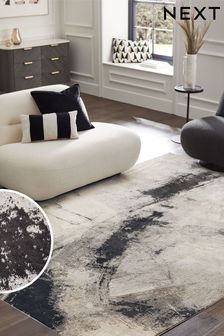 Monochrome Leila Abstract Rug