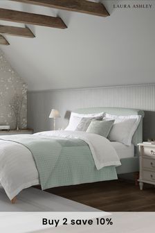 Baron Chenille Pale Grey Green Lynden Bed