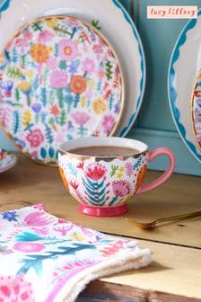 Lucy Tiffney Floral Footed Mug