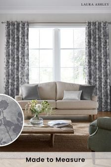 Dove Grey Eglantine Made To Measure Curtains