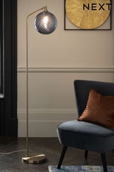 Blue Freya Floor Lamp