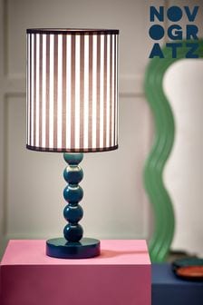 Novogratz Blue Arnold Table Lamp