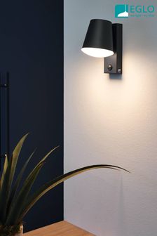 Eglo Grey Caldiero Zincplated Steel Outdoor Wall Light