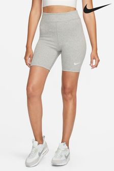 Nike Dark Grey Heather Classic High Waisted 8" Cycling Shorts