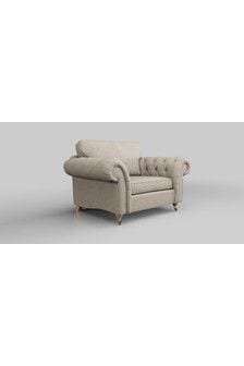 Tweedy Chenille/Mid Natural Gosford Highback II Deep Sit