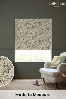 Emily Bond Primrose Yellow Somerset Rose Made to Measure Roller Blind