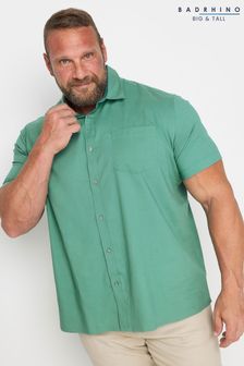 BadRhino Big & Tall Green Lycra Short Sleeve Shirt