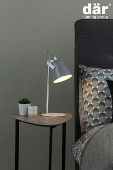 Dar Lighting Grey Effie Table Lamp