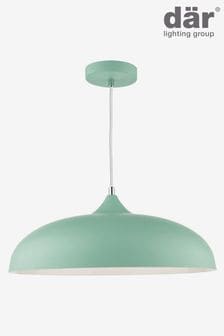 Dar Lighting Green Kaelan 1 Light Pendant Ceiling Light