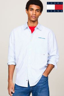 Tommy Jeans Blue Stripe Classics Shirt