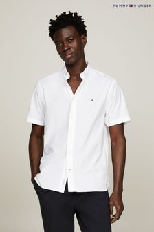 Tommy Hilfiger White Flex Poplin Shirt