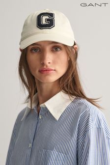 GANT Cream Badge Satin Cap