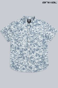 Animal Blue Jamie Organic Printed Shirt