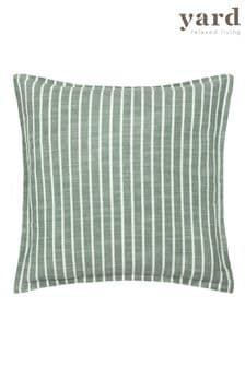 Yard Eucalyptus Tala Stripe Yarn Dyed Cushion