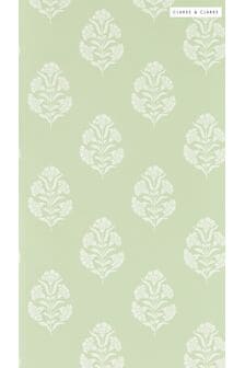 Clarke and Clarke Sage Standen Wallpaper