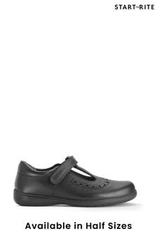 Start-Rite Hope Black Patent Leather T-Bar School Shoes