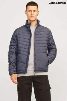 JACK & JONES Grey Packable Quilted Jacket