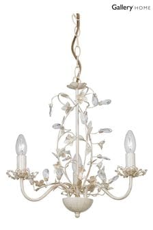 Gallery Home Gold Milford 3 Pendant Ceiling Light
