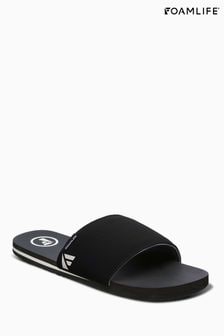 Foamlife Black Mens Tarlan Slide Sliders