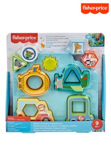 Fisher Price Shapes And Sounds Vehicle Puzzle