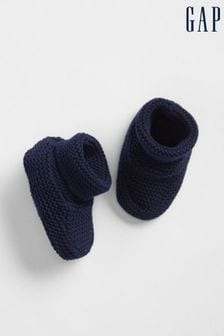 Gap Navy Blue Baby Brannan Booties