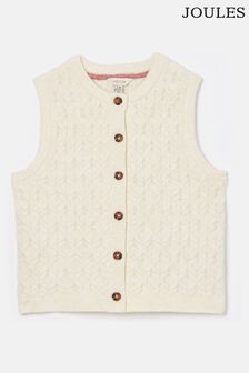 Joules Isabelle Cream Knitted Tank