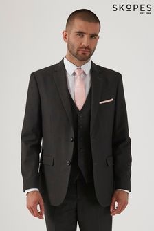 Skopes Grey Tailored Fit Romulus Sustainable Suit: Jacket