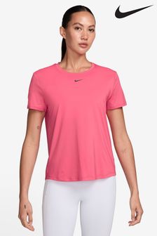 Nike Bright Pink One Classic Dri-FIT Short Sleeve Top